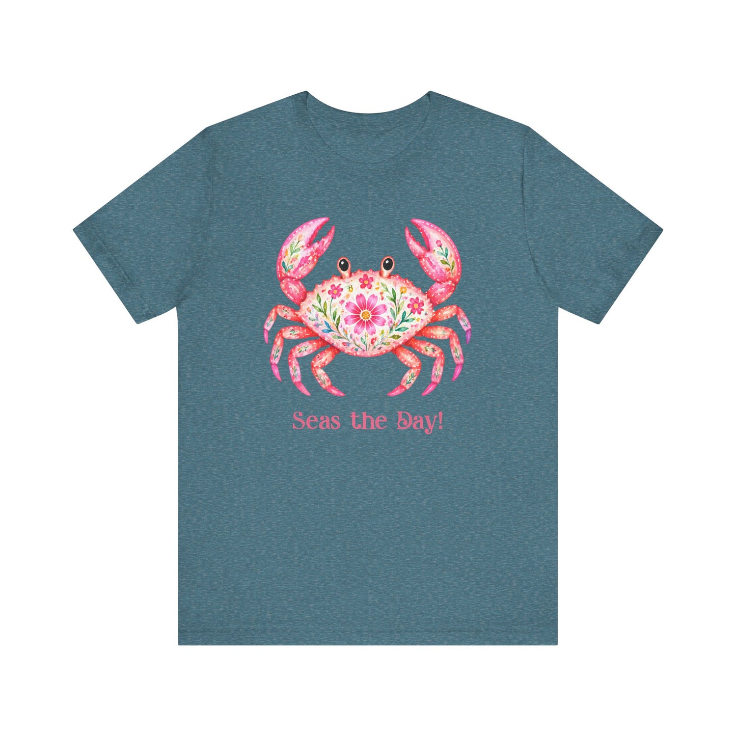 T-Shirt - Animal - Seas the Day Crab (01)