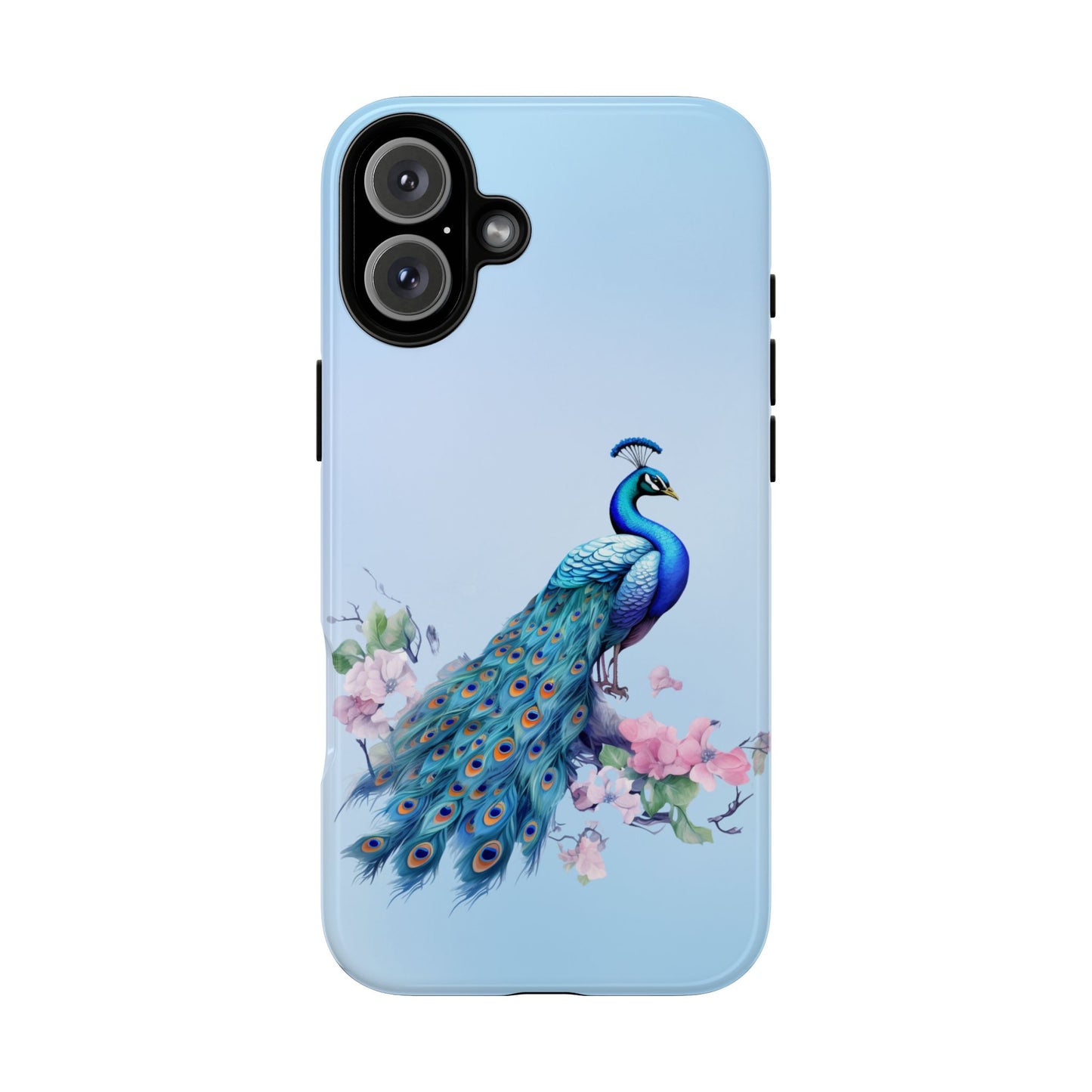 Tough Cell Phone Case - Animal - Peacock (1)