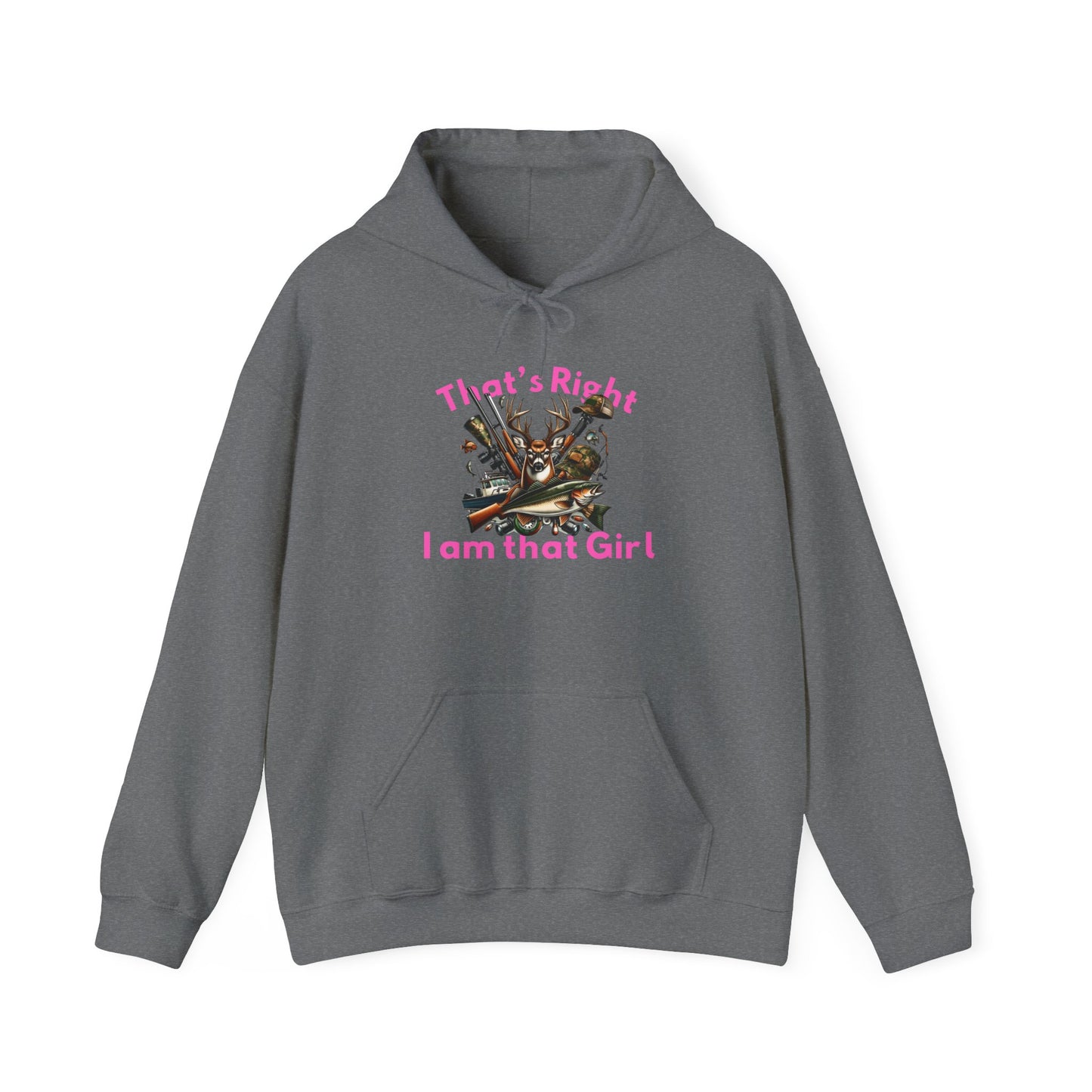 Hooded Sweatshirt - Hunter - I am that Girl (1)