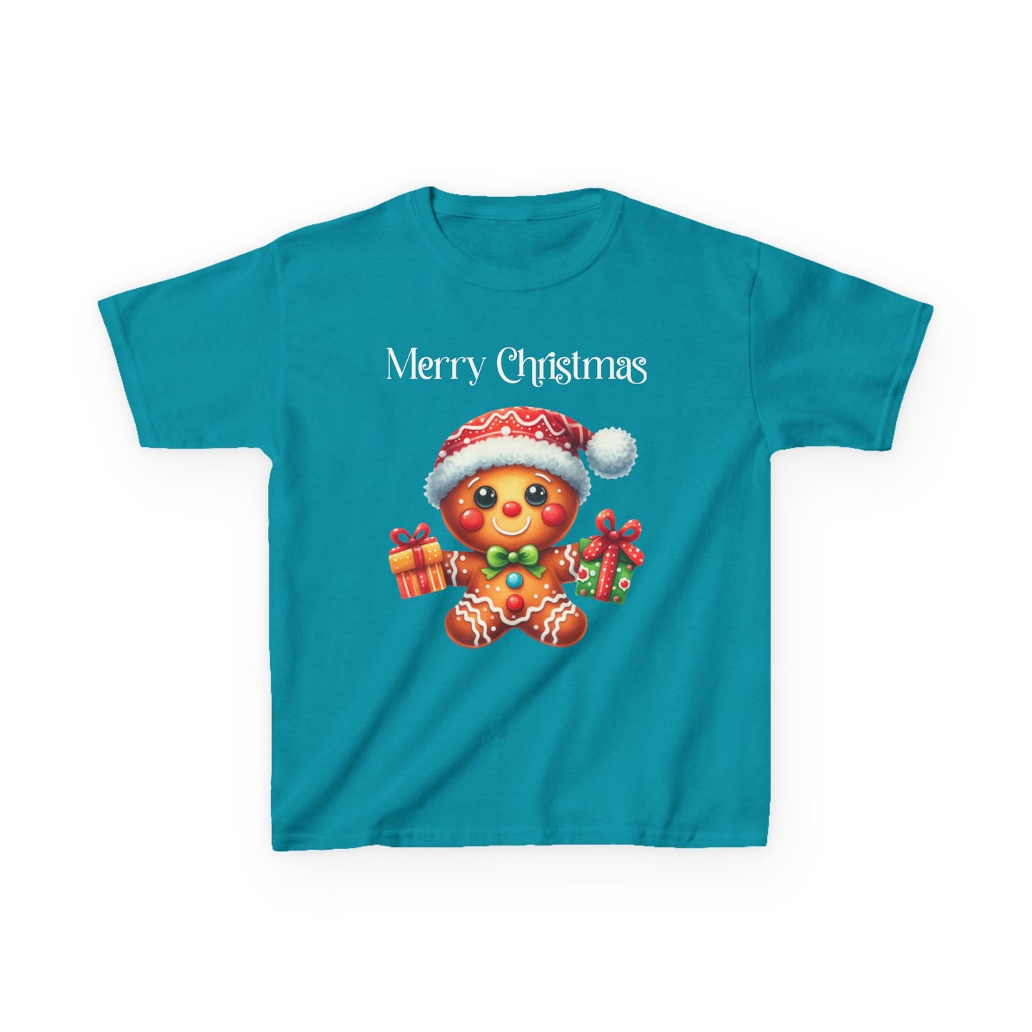 Child Tee - Christmas - Gingerbread - Merry Christmas (01a)
