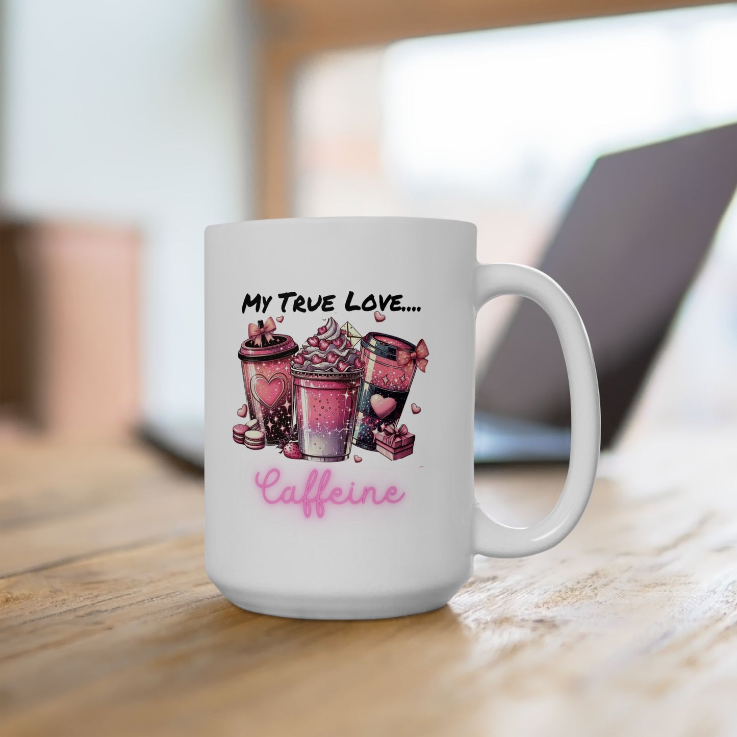 Ceramic Mug - Valentine - Coffee Drinks