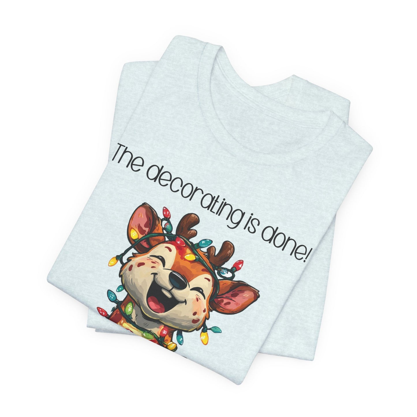 T-shirt - Christmas - Decorating Done (2a)