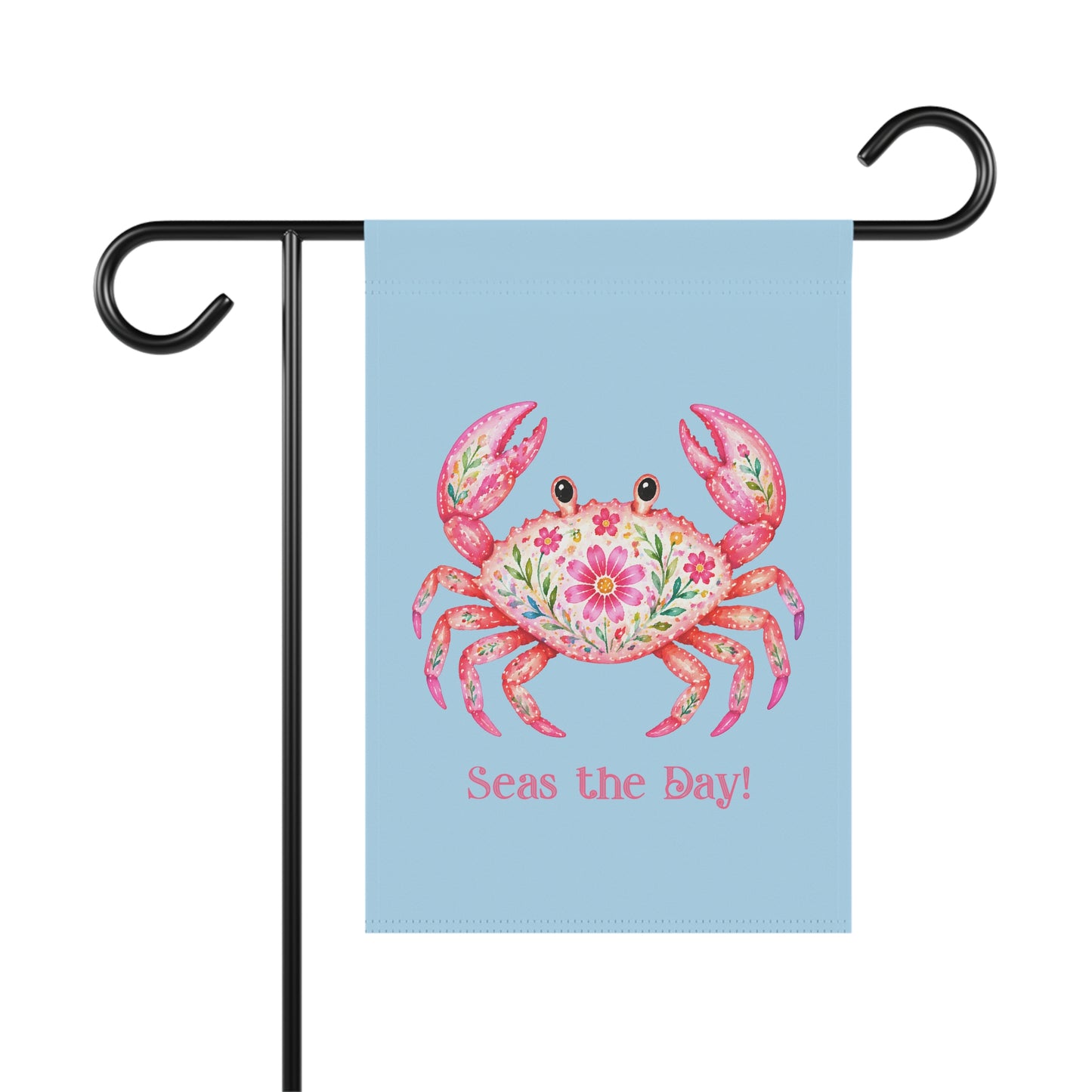 Garden Flag - Season -  Seas the Day Crab (01)