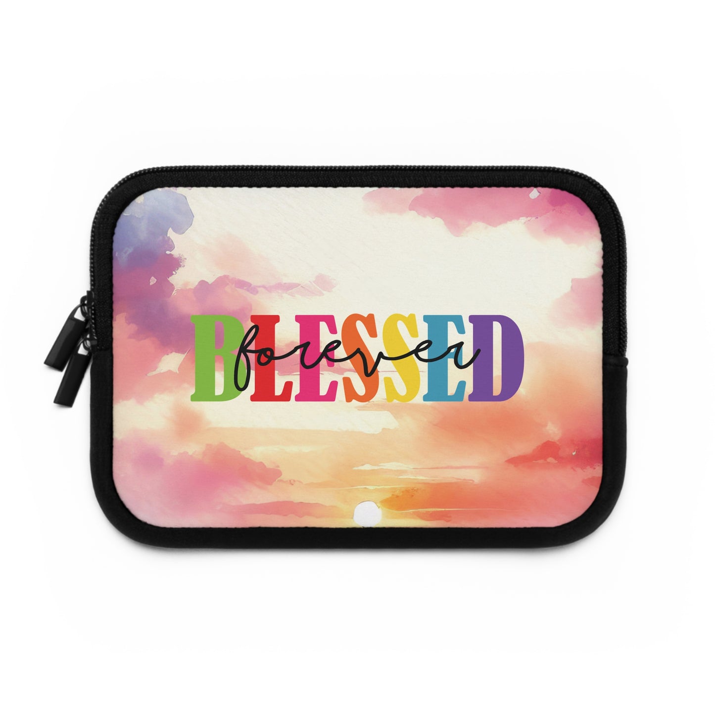 Laptop / Tablet Sleeve - Faith - Blessed Forever (1)