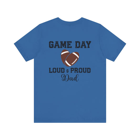 T-shirt - Football - Loud & Proud Dad (01a)