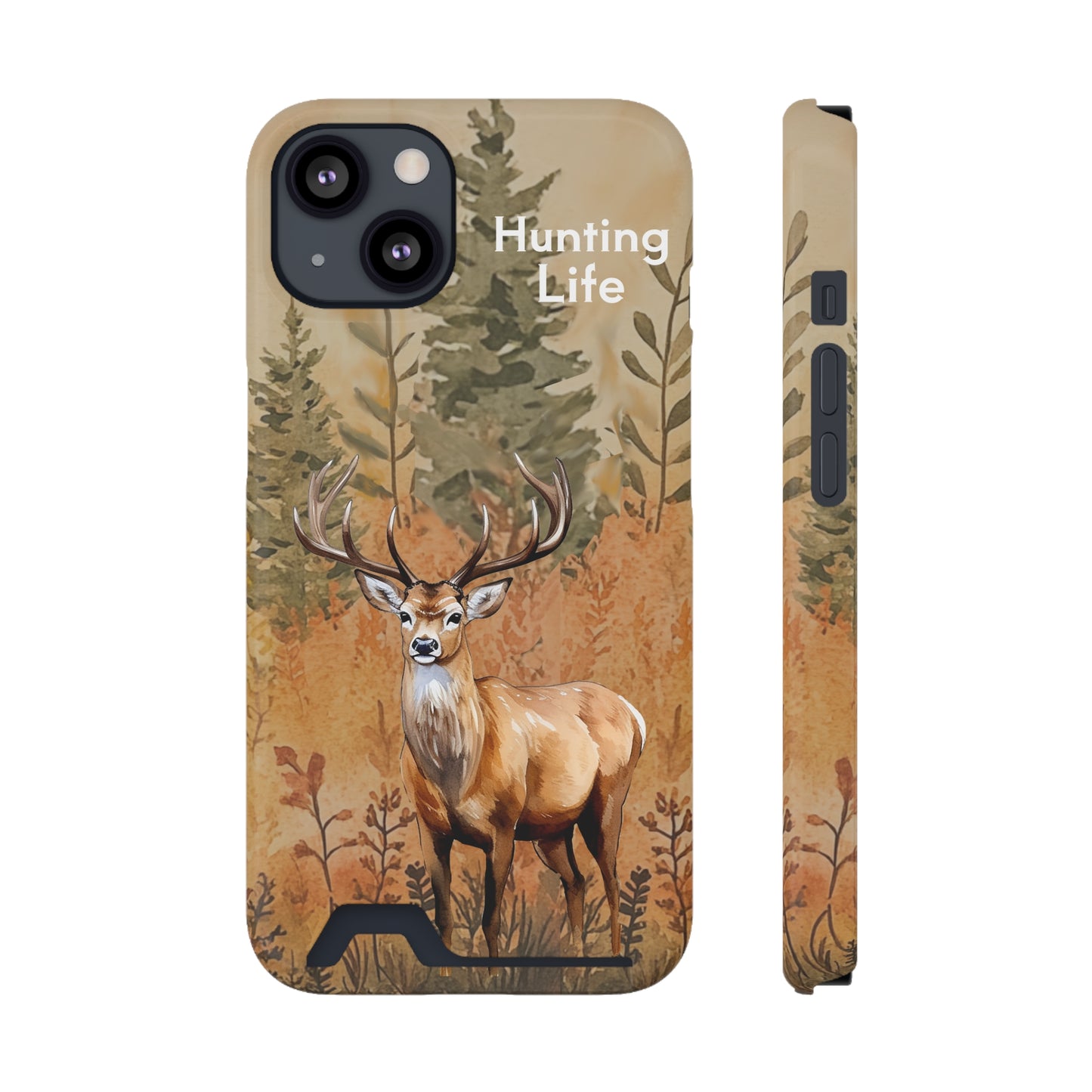 Phone Case with Card Holder - Hunting - Hunting Lfe