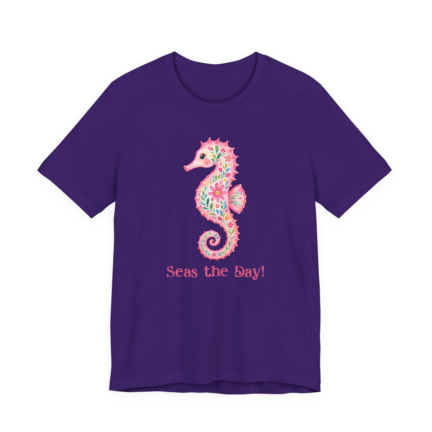 T-Shirt - Animal - Seas the Day Sea Horse (01)