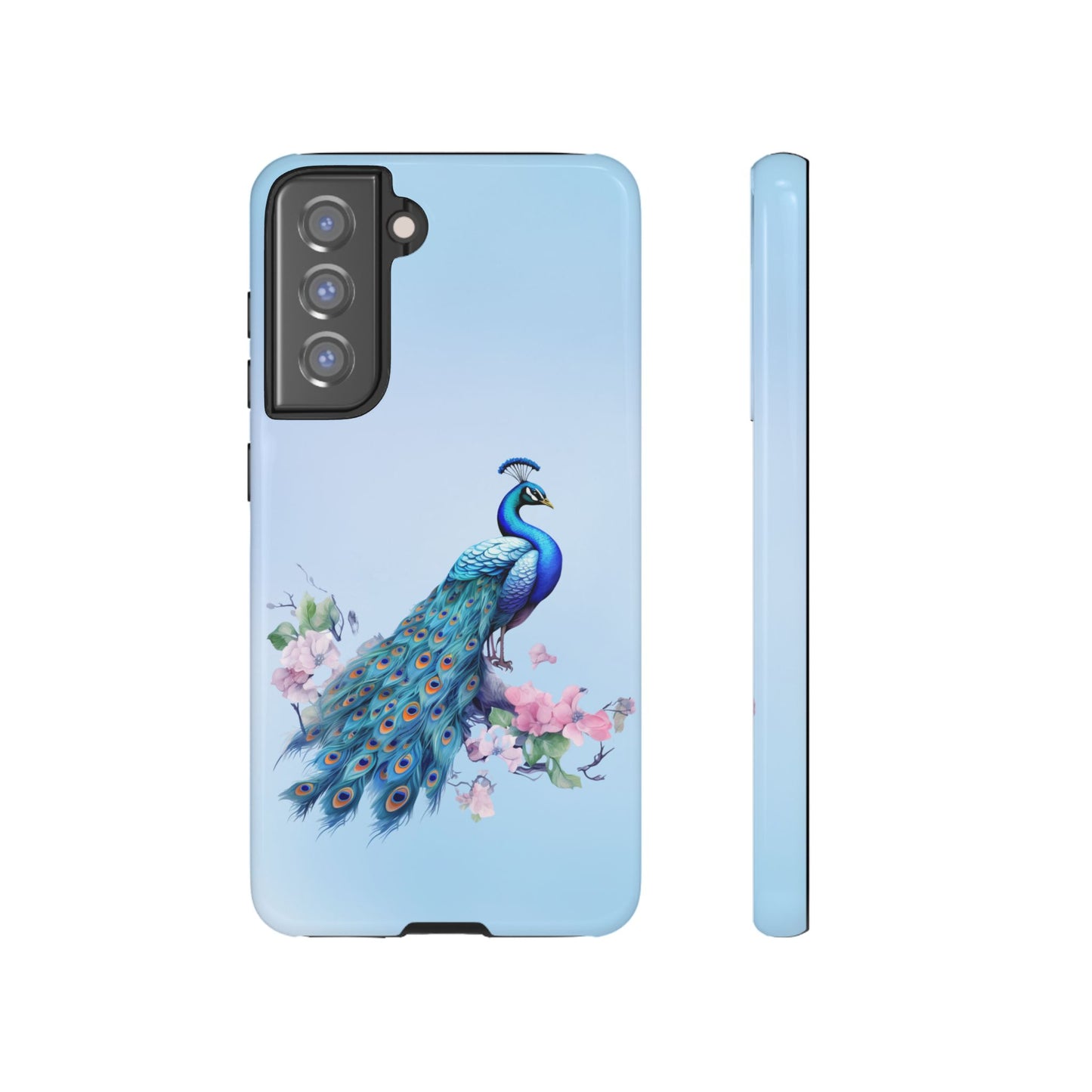 Tough Cell Phone Case - Animal - Peacock (1)