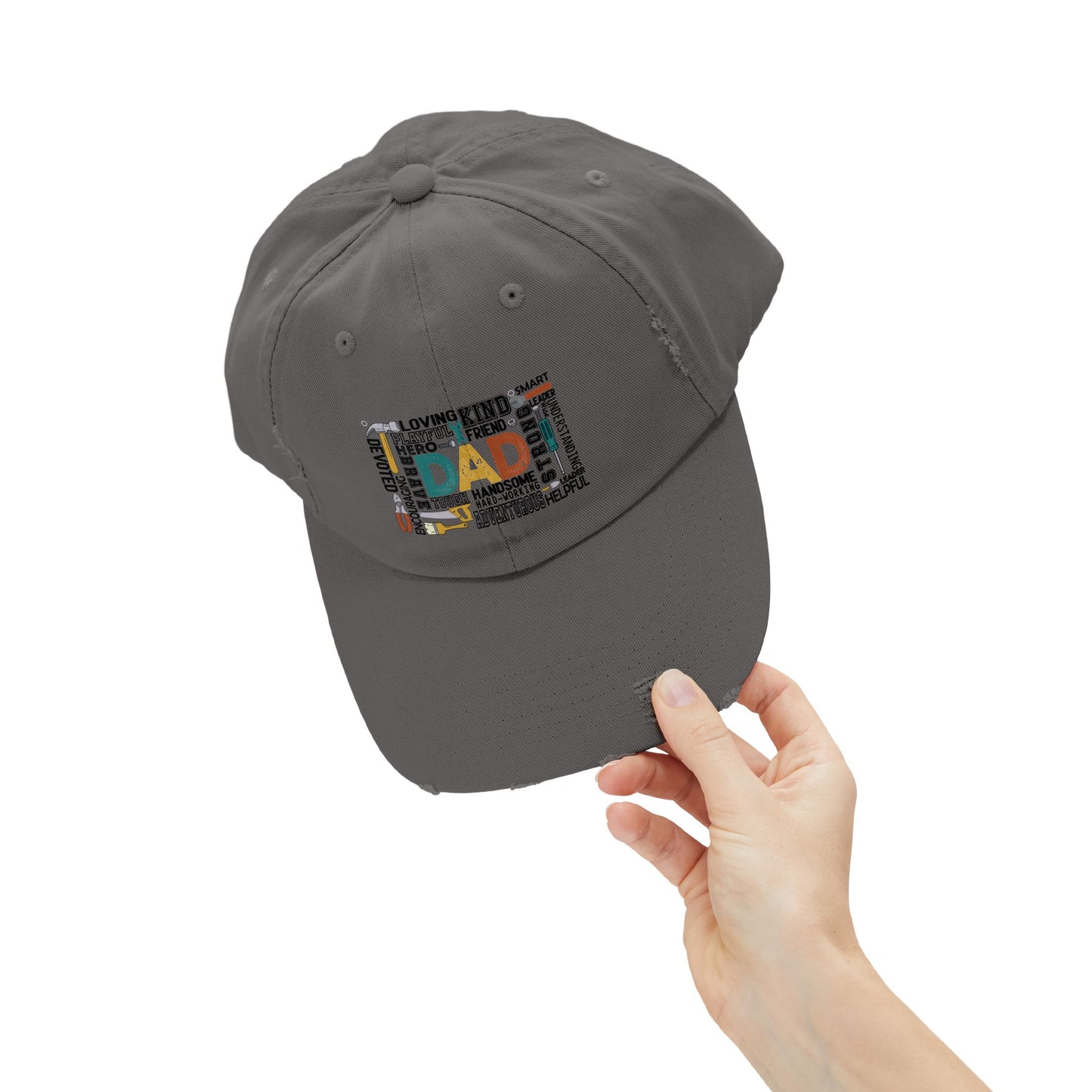 Distressed Cap - Dad - Handyman Dad (1)