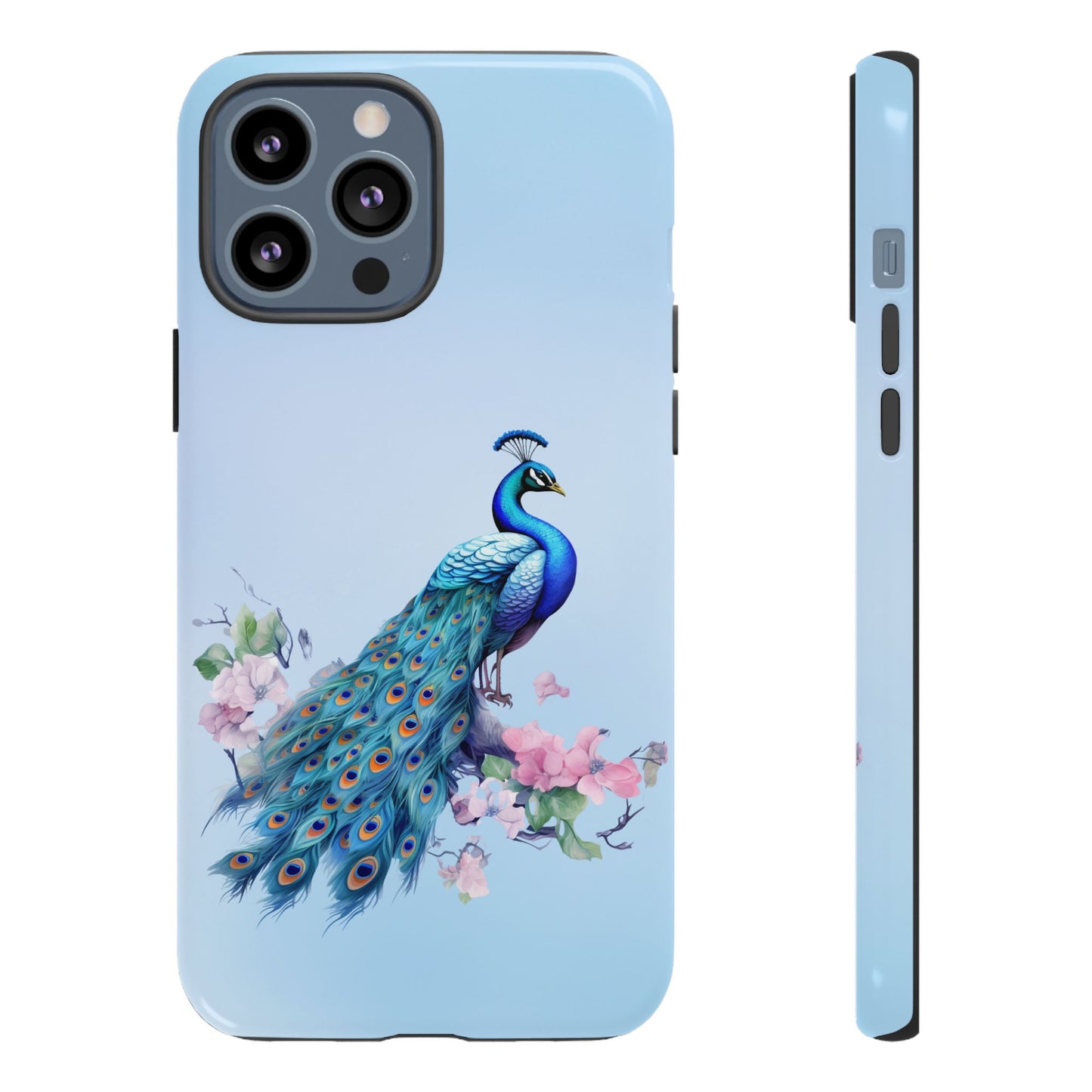 Tough Cell Phone Case - Animal - Peacock (1)