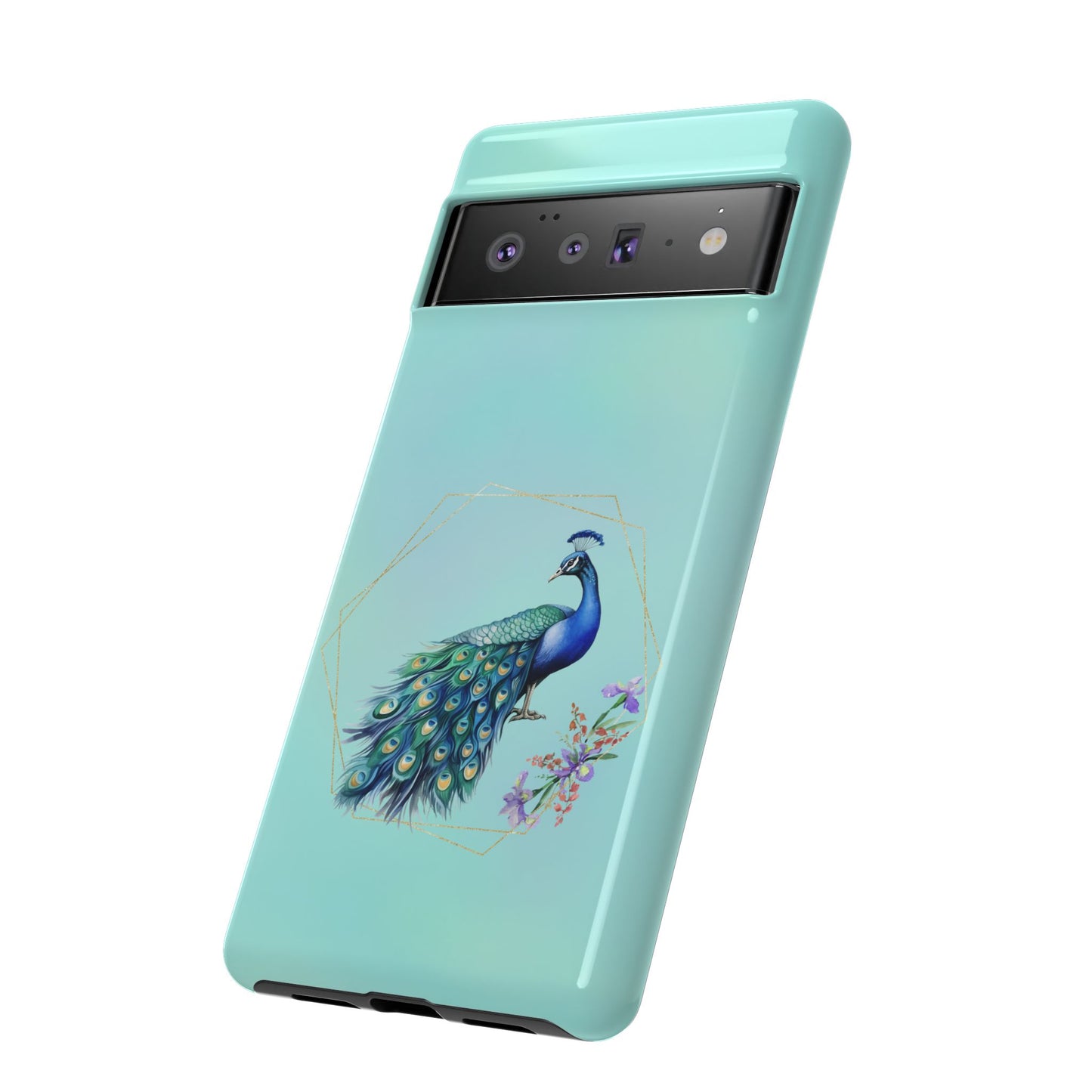 Tough Cell Phone Case - Animal - Peacock (2)