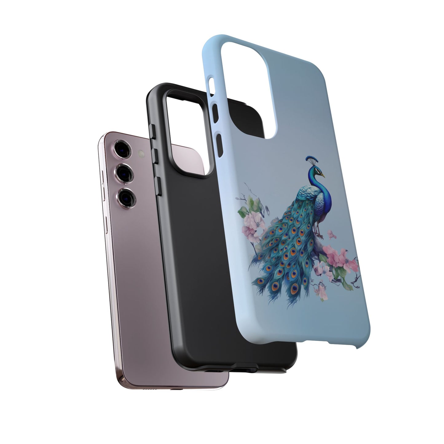 Tough Cell Phone Case - Animal - Peacock (1)