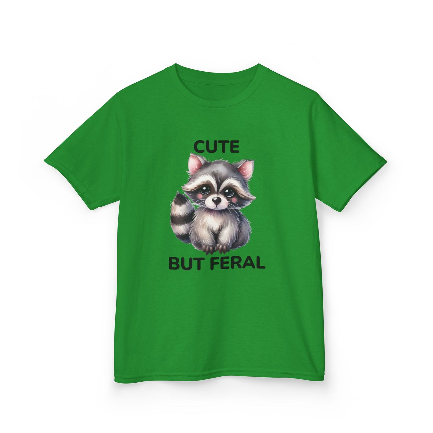 Child Tee - Animal / Racoon - Cute but Feral (02)