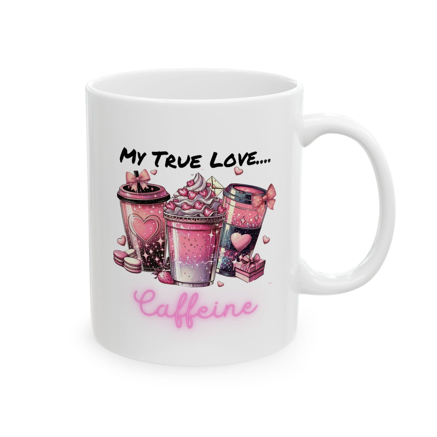 Ceramic Mug - Valentine - Coffee Drinks