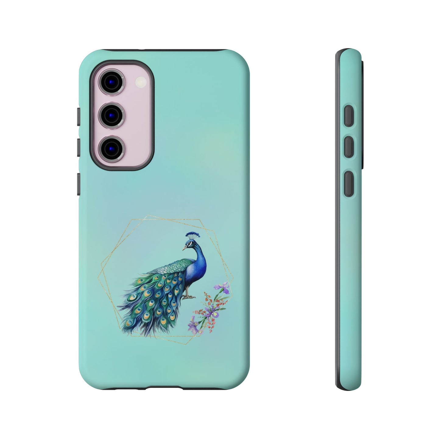 Tough Cell Phone Case - Animal - Peacock (2)