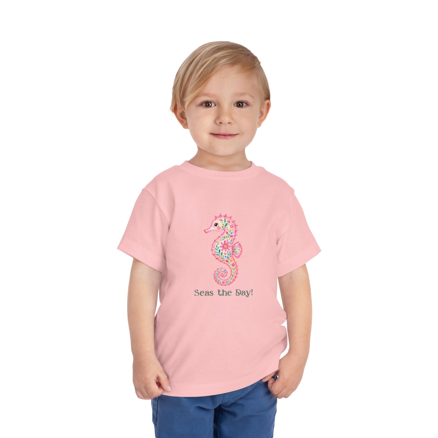 Toddler Tee - Animal - Seas the Day Sea Horse (01)