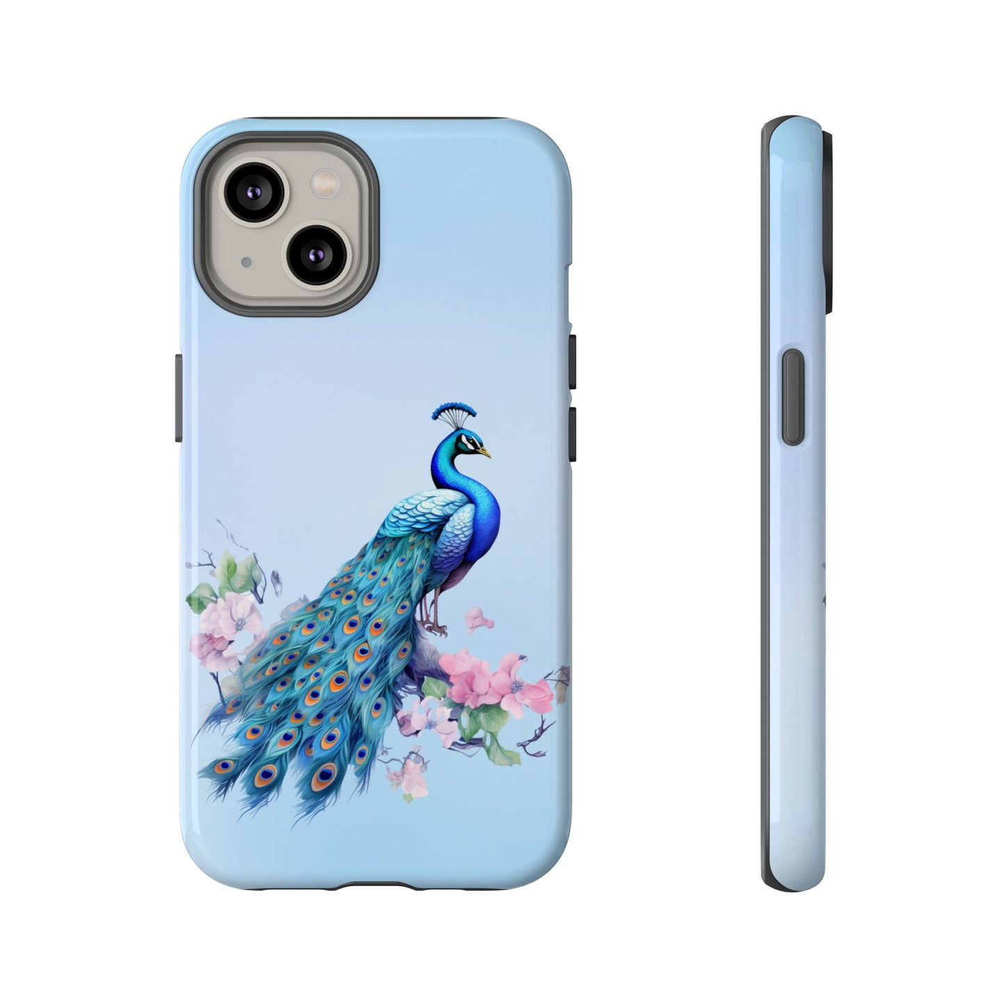 Tough Cell Phone Case - Animal - Peacock (1)