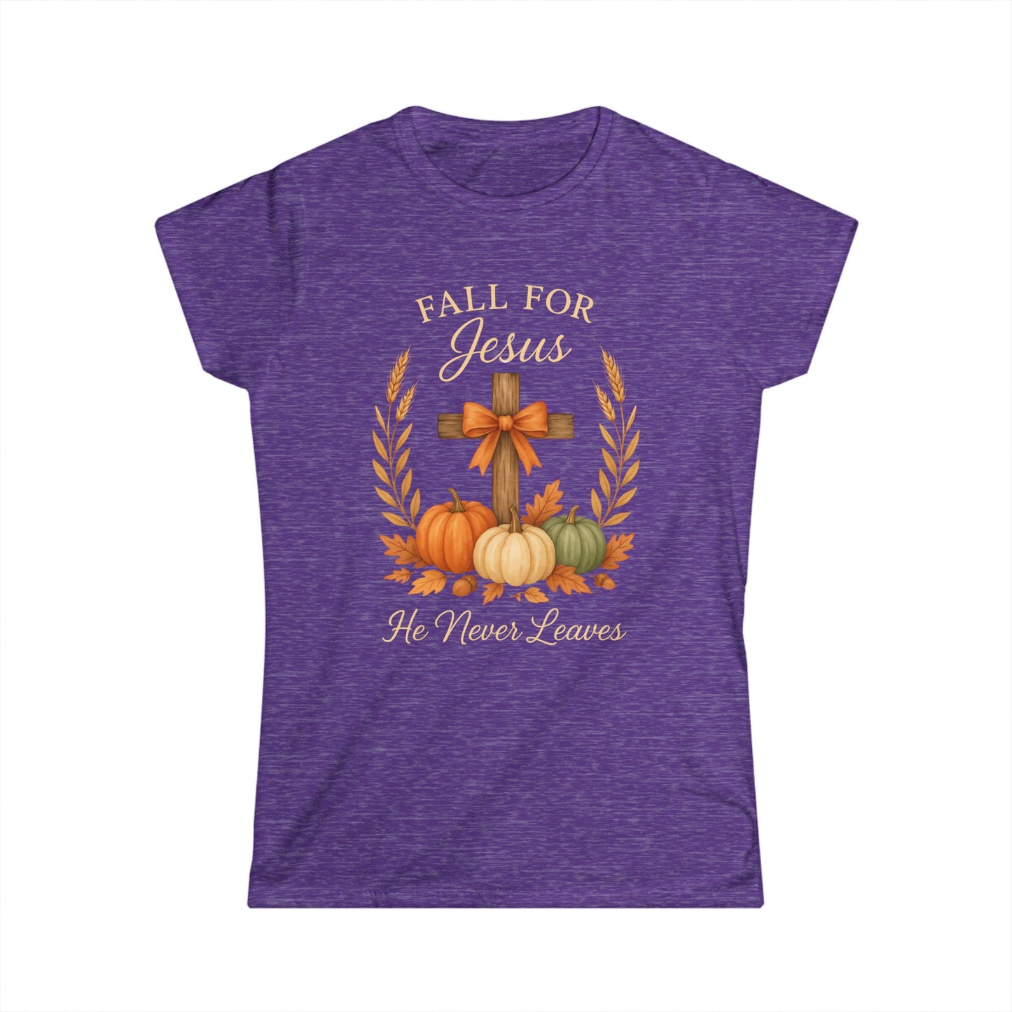 Female T-Shirt - Faith - Fall for Jesus (01 Autumn)
