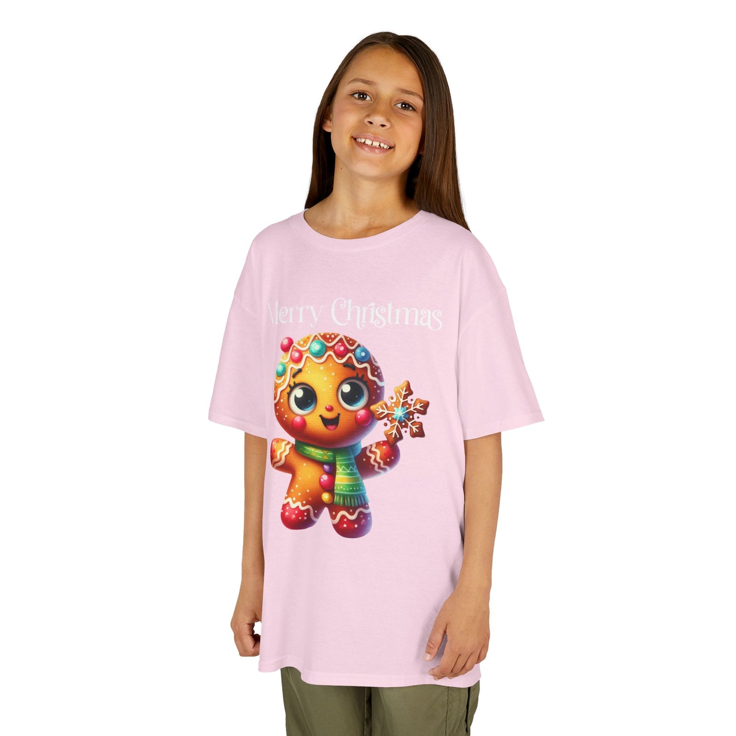 Child Tee - Christmas - Gingerbread - Merry Christmas (03a)