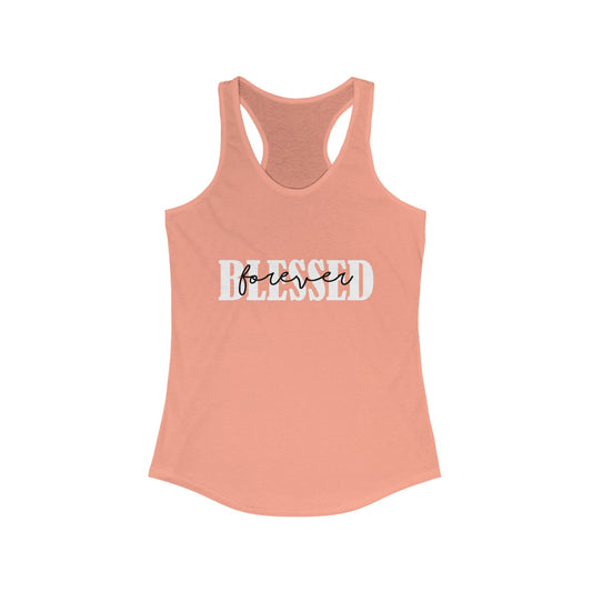 Female Tank Top - Faith - Blessed Forever (1b) - Razor Back