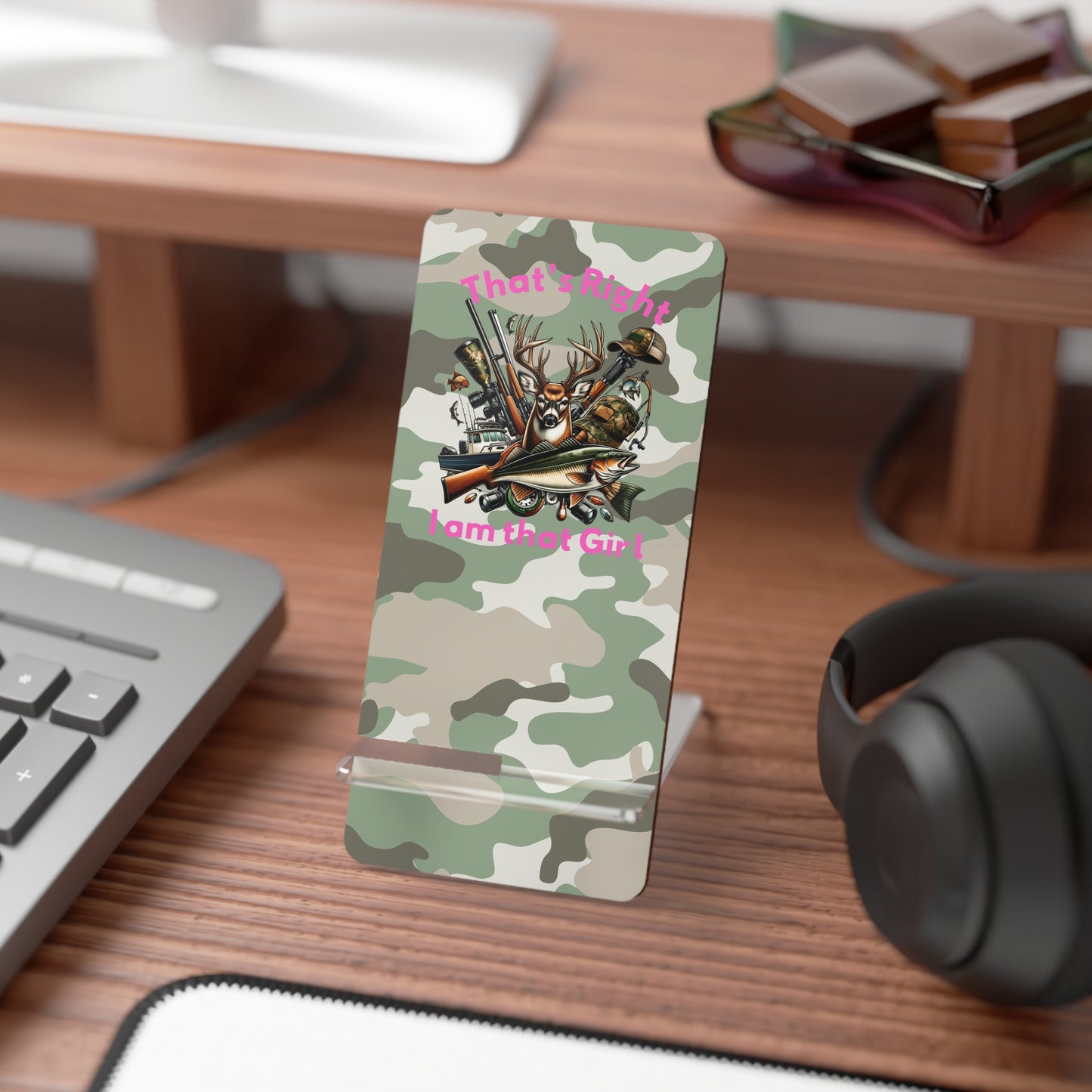 Phone Stand - Hunter - I am that Girl (1)