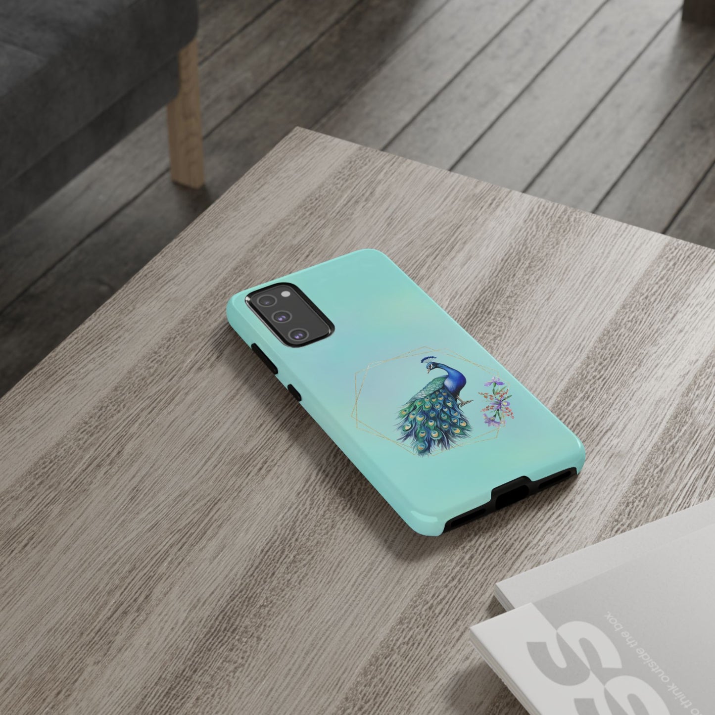 Tough Cell Phone Case - Animal - Peacock (2)