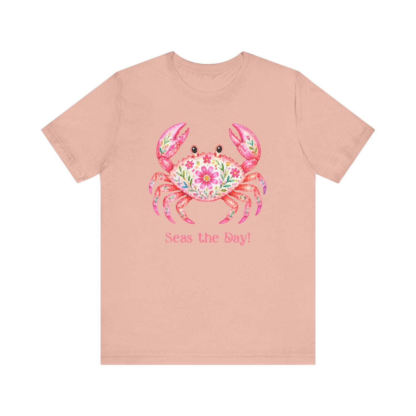 T-Shirt - Animal - Seas the Day Crab (01)