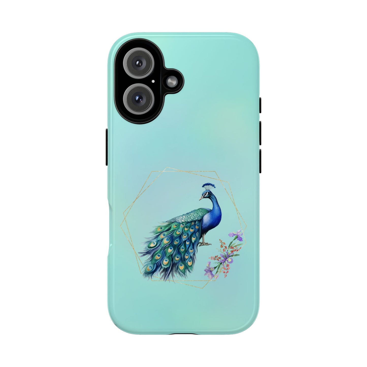 Tough Cell Phone Case - Animal - Peacock (2)