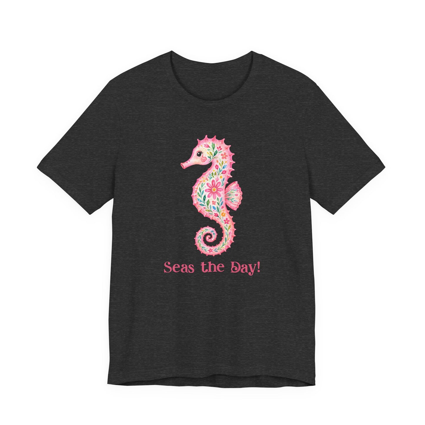 T-Shirt - Animal - Seas the Day Sea Horse (01)