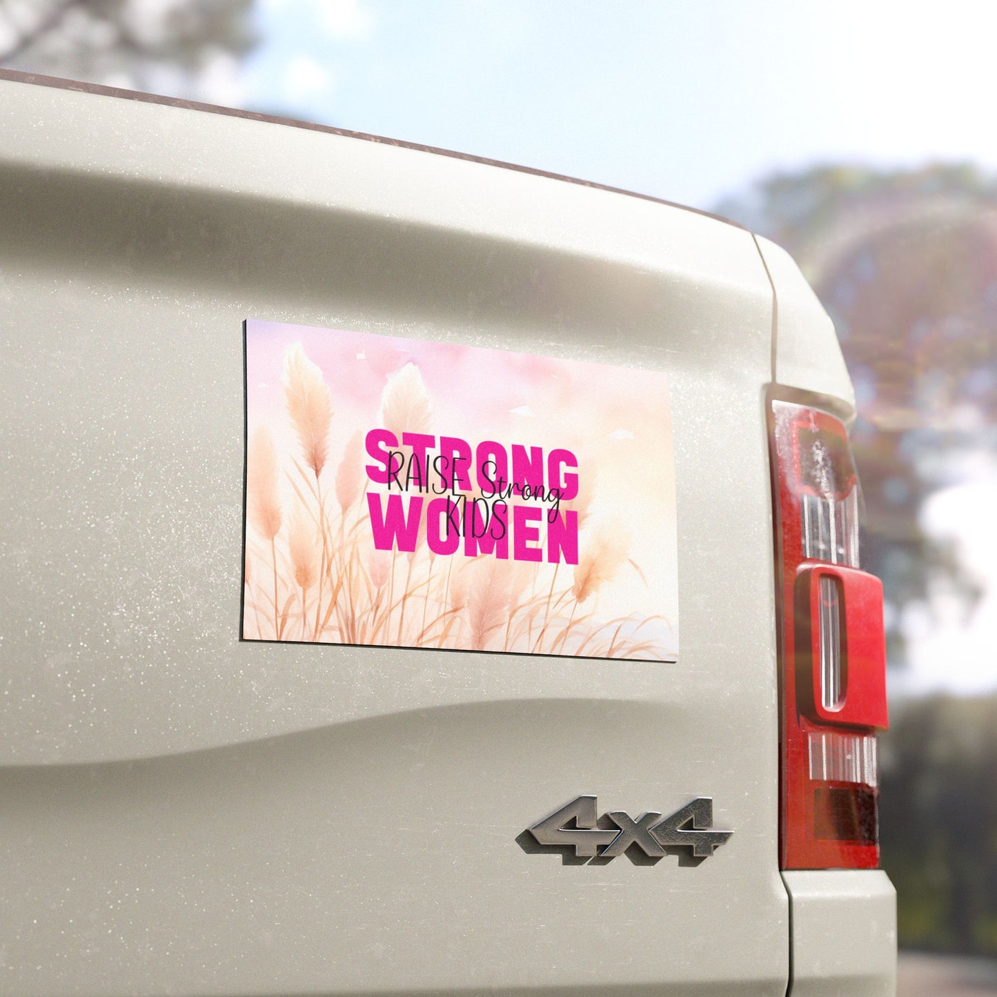 Car Magnets - Stong Women Raise Strong Kids