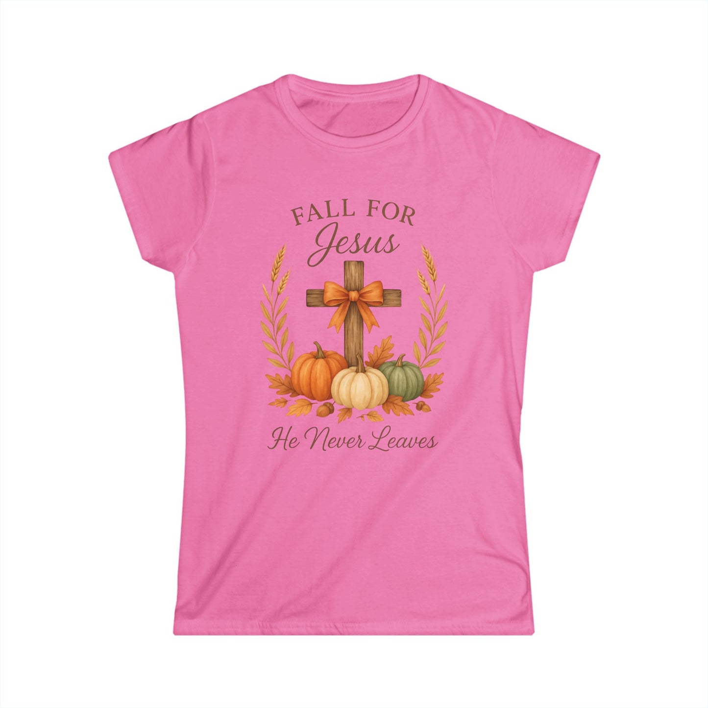 Female T-Shirt - Faith - Fall for Jesus (01 Autumn)