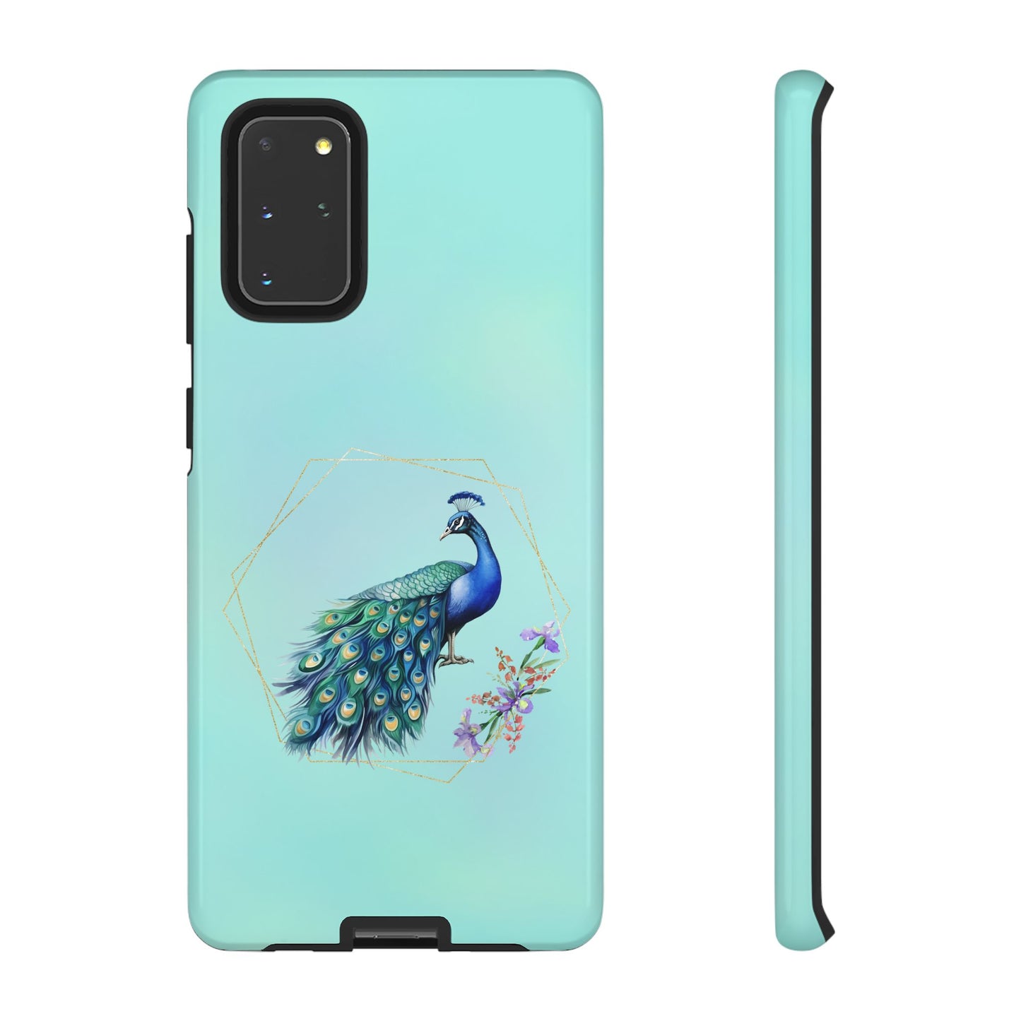 Tough Cell Phone Case - Animal - Peacock (2)