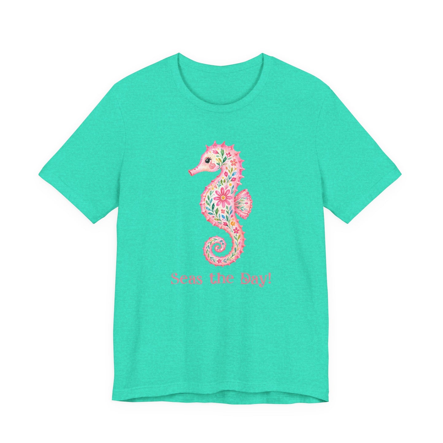 T-Shirt - Animal - Seas the Day Sea Horse (01)