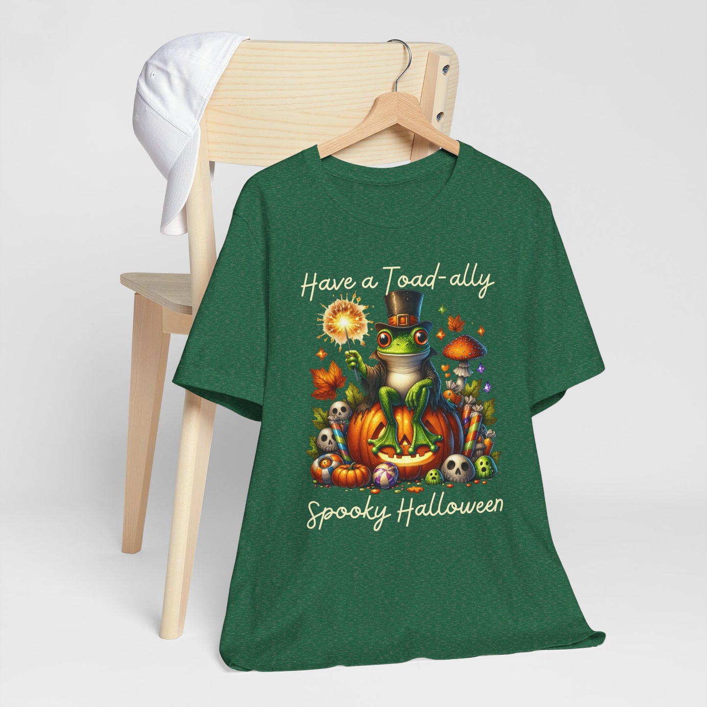 T-shirt - Halloween - Toad-ally Spooky Halloween (01b)