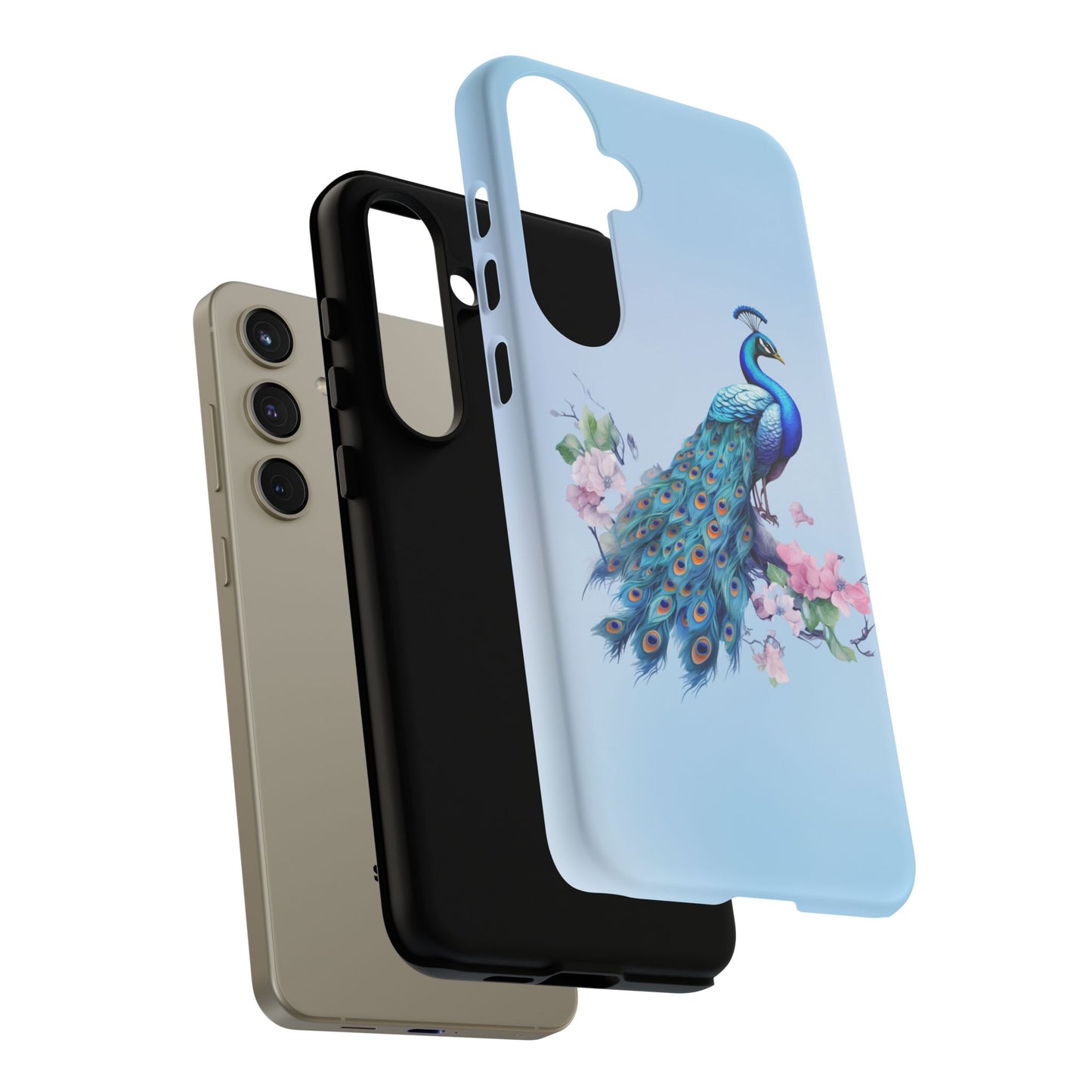 Tough Cell Phone Case - Animal - Peacock (1)