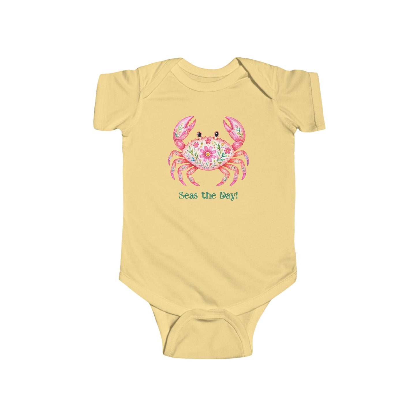 Onesie - Animal - Seas the Day Crab (01)