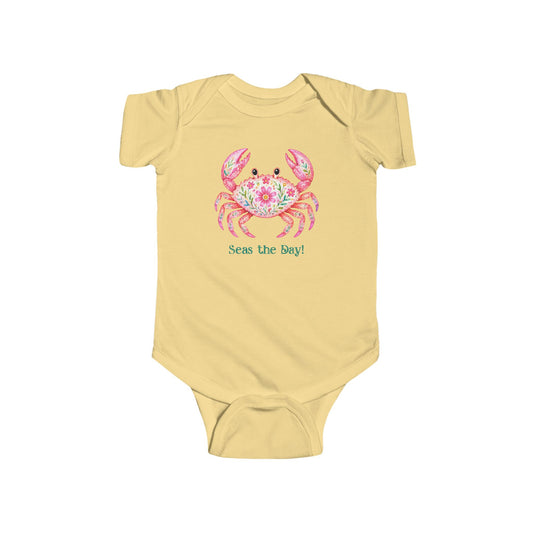 Onesie - Animal - Seas the Day Crab (01)