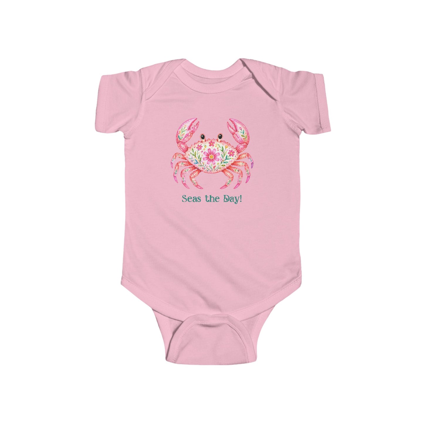 Onesie - Animal - Seas the Day Crab (01)