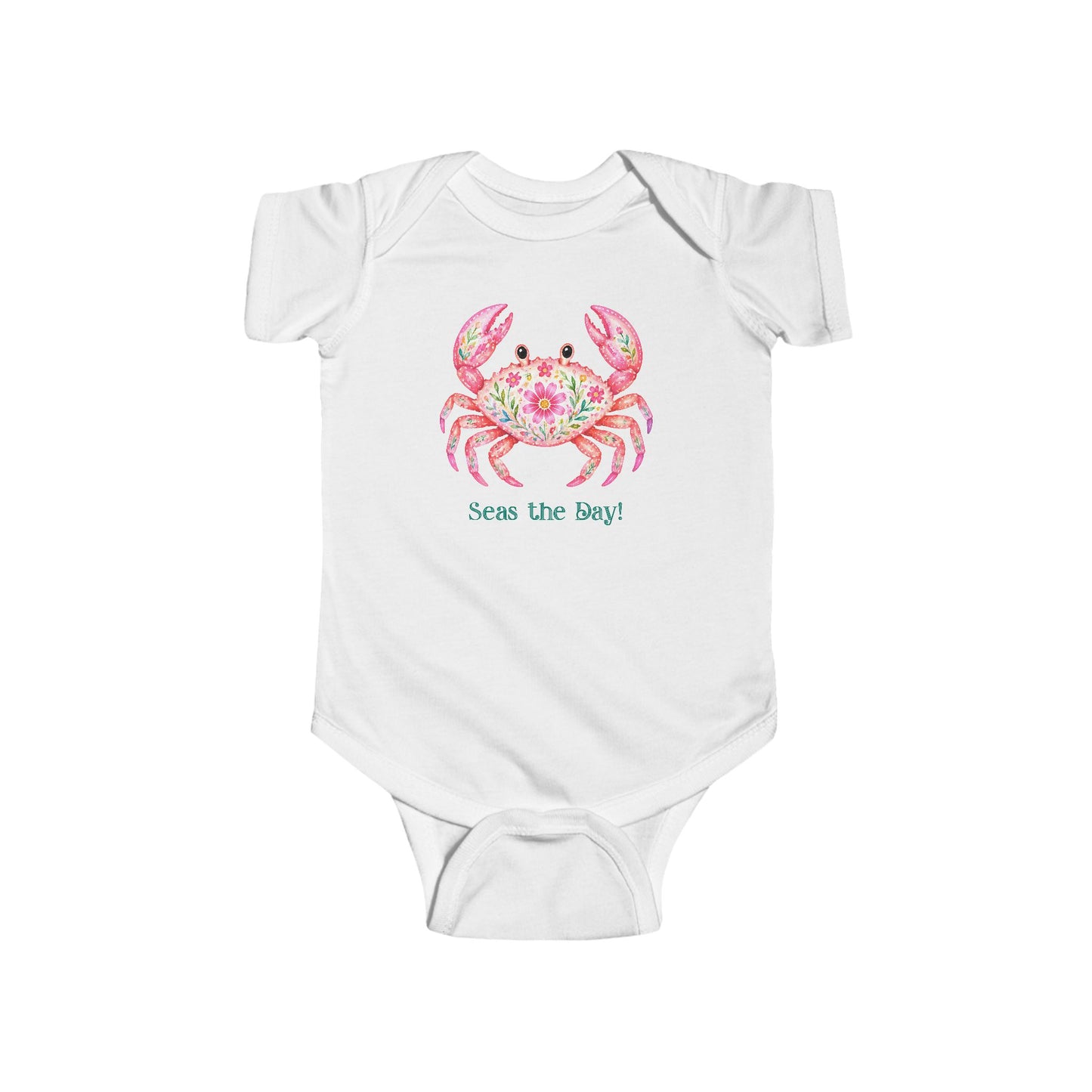 Onesie - Animal - Seas the Day Crab (01)