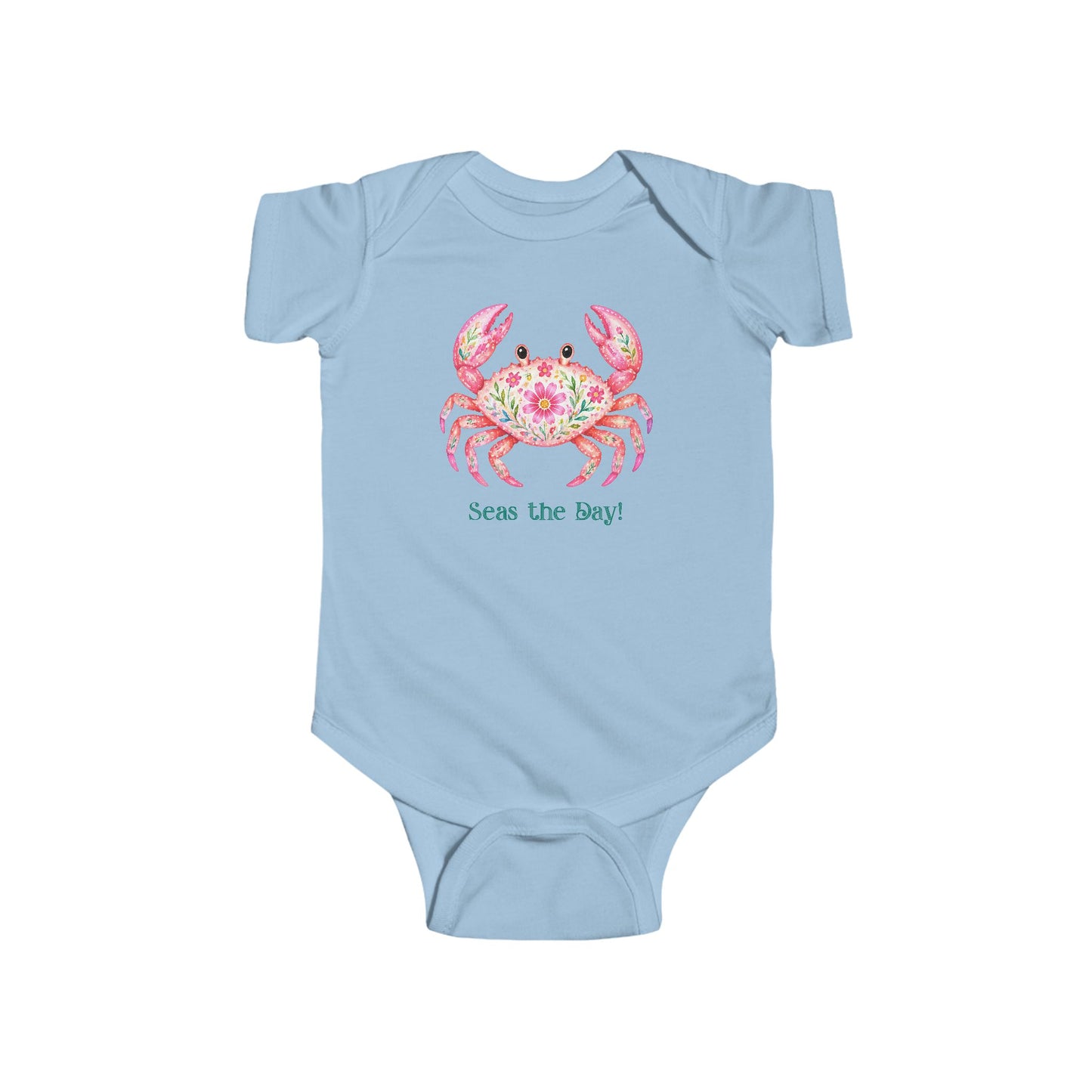 Onesie - Animal - Seas the Day Crab (01)