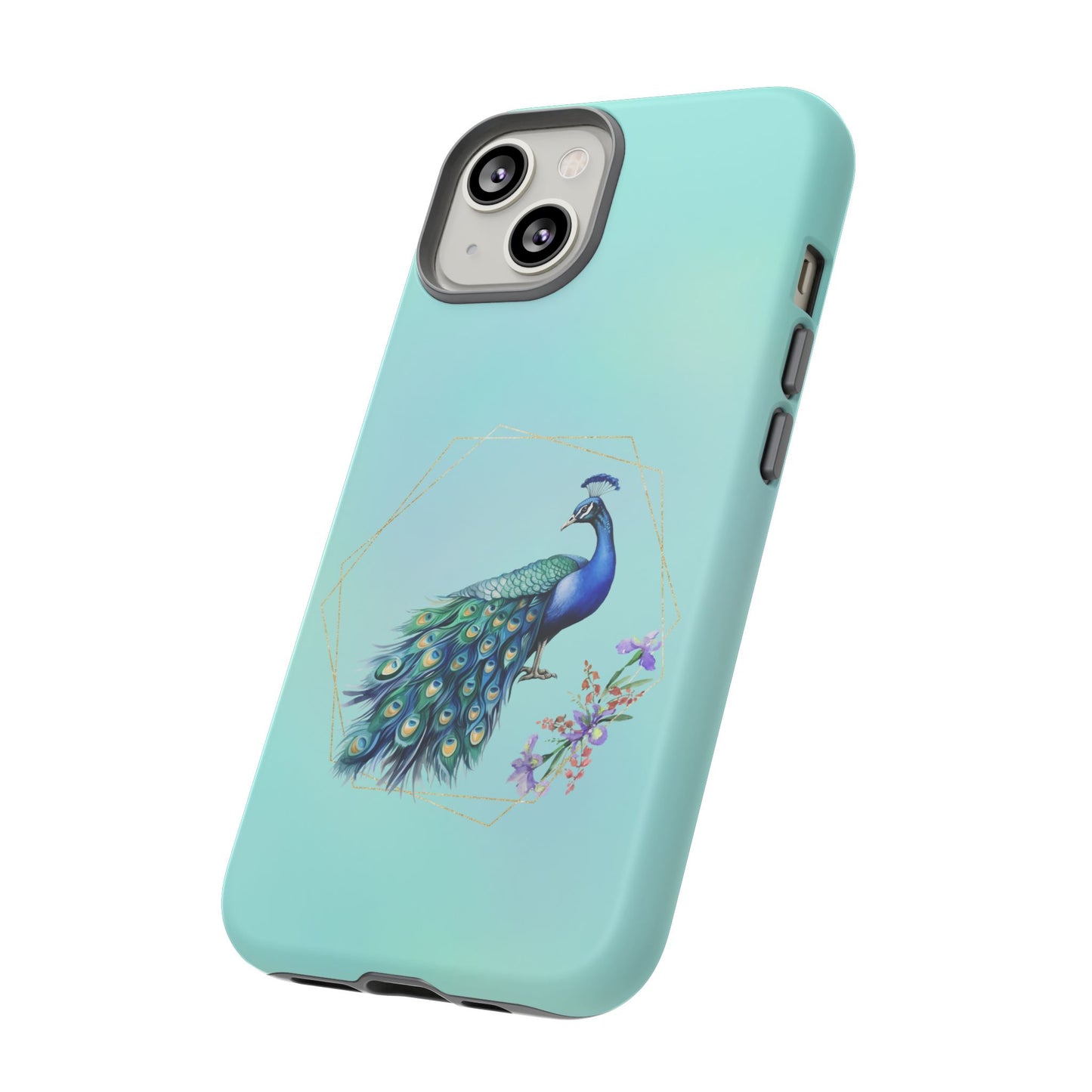 Tough Cell Phone Case - Animal - Peacock (2)