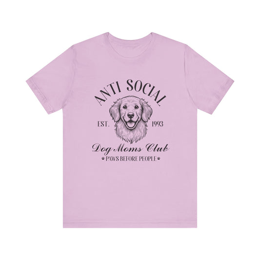 T-Shirt - Animal Lover - Anti-Social Dog Moms Club (1a)