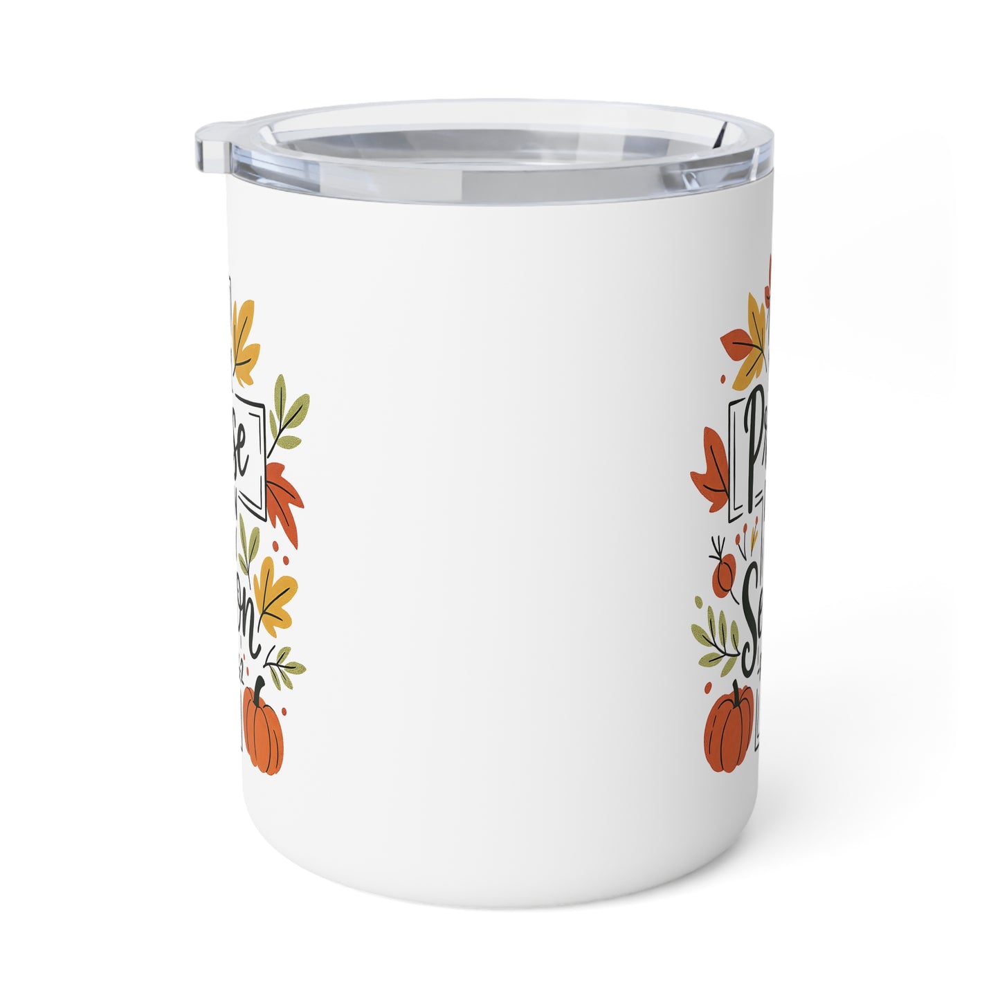 Insulated Mug - Faith - I will Praise Him in Every Season (01 Autumn)