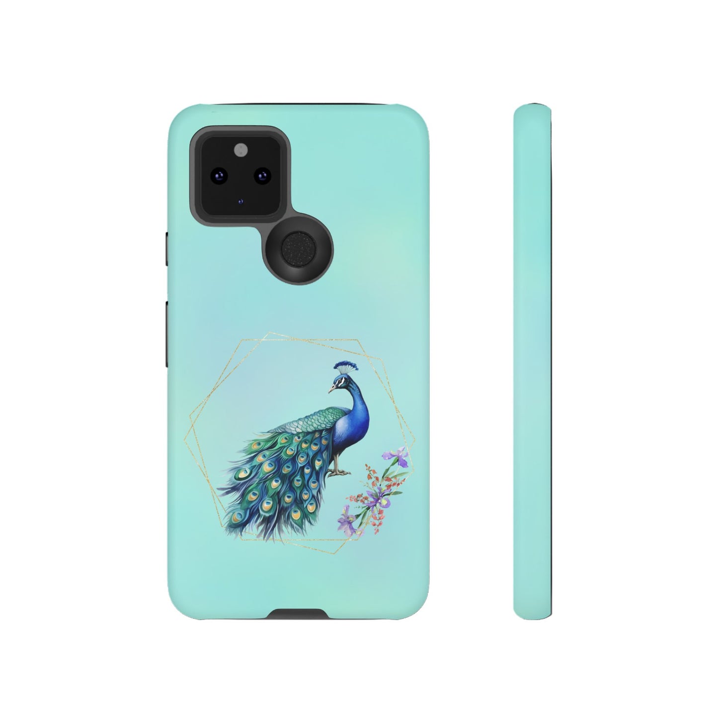 Tough Cell Phone Case - Animal - Peacock (2)