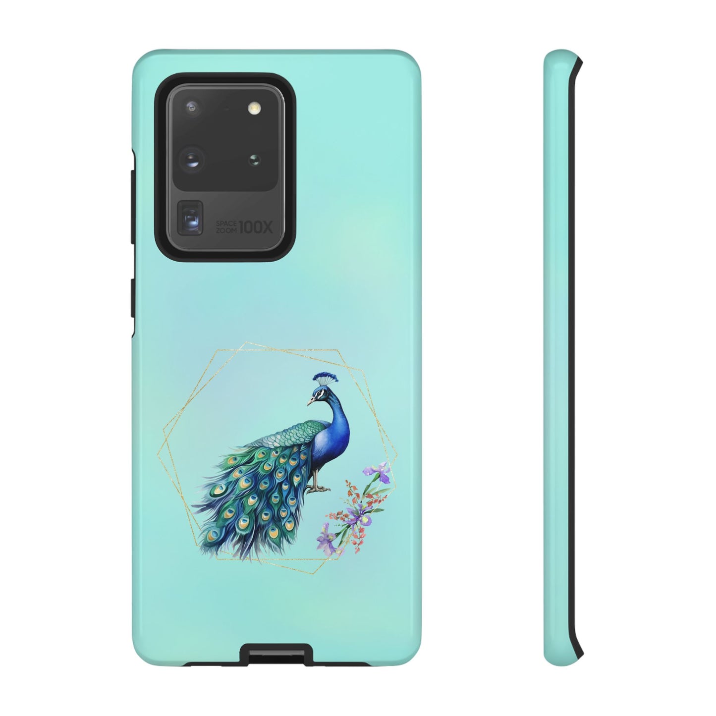 Tough Cell Phone Case - Animal - Peacock (2)