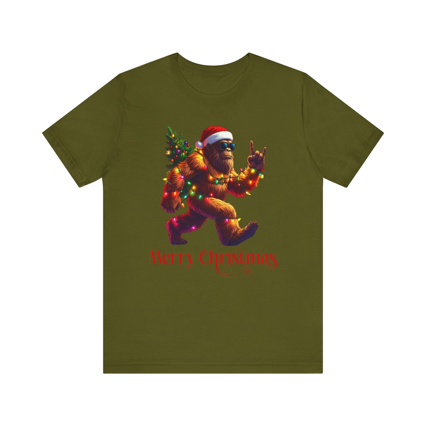 T-shirt - Christmas - Sasquatch (01)
