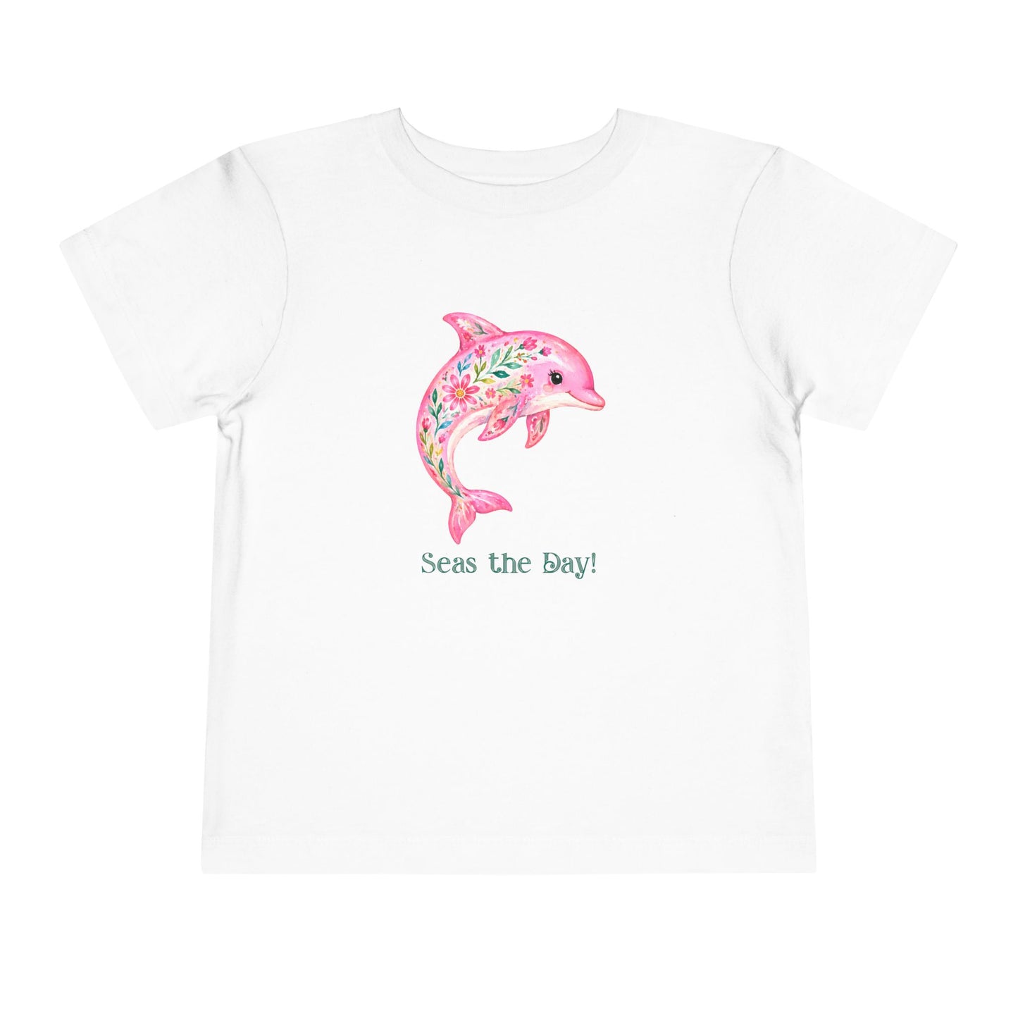Toddler Tee - Animal - Seas the Day Dolphin (01)