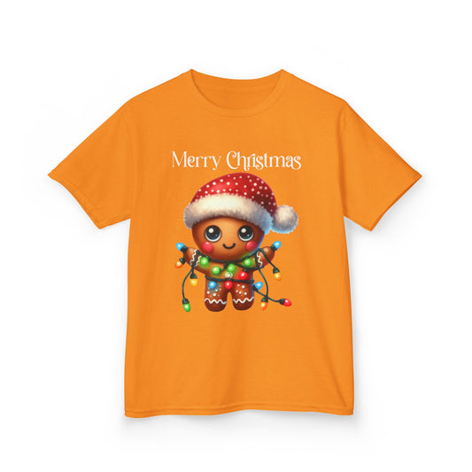 Child Tee - Christmas - Gingerbread - Merry Christmas (02a)