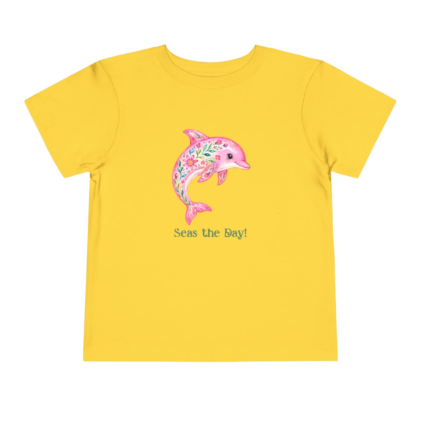 Toddler Tee - Animal - Seas the Day Dolphin (01)