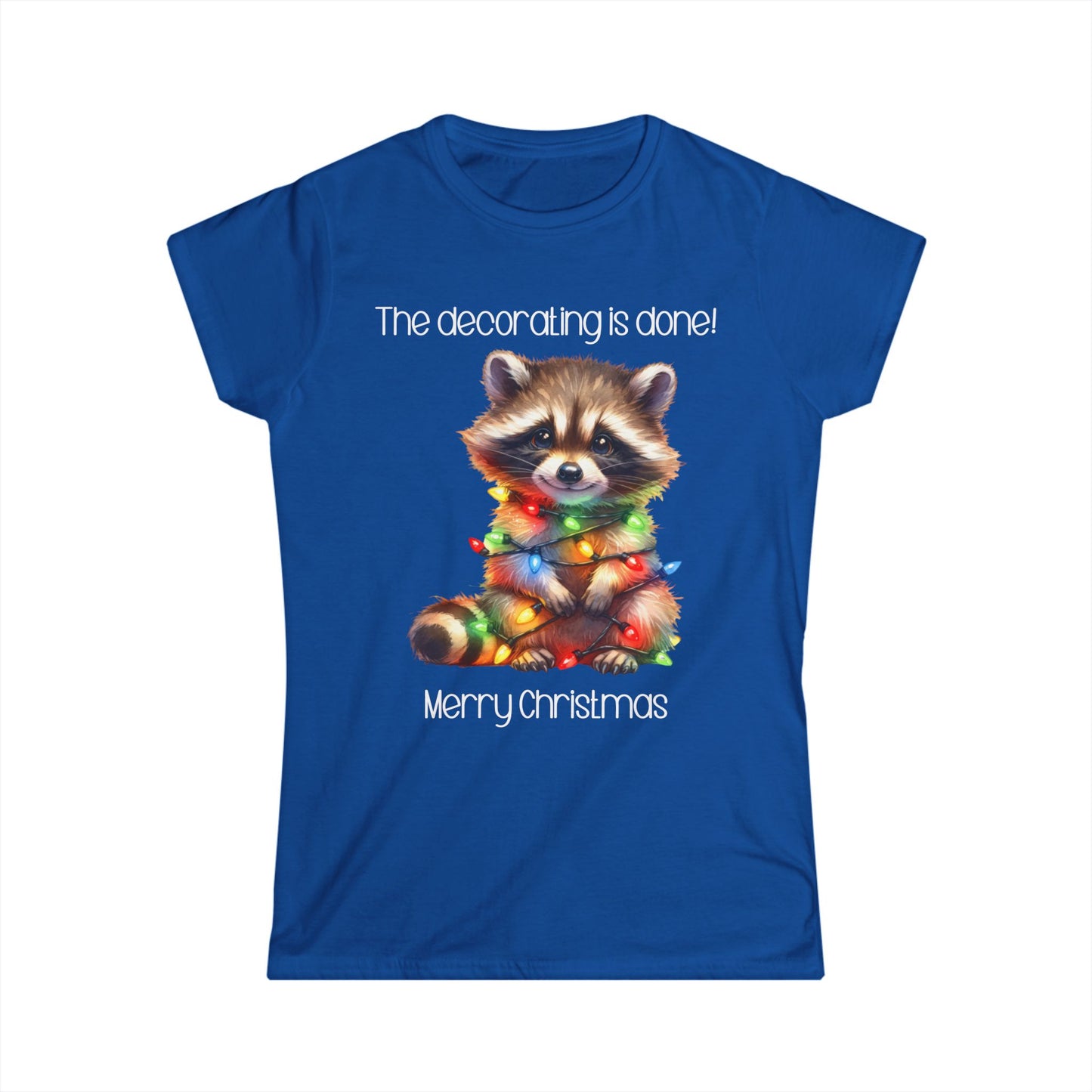 Female T-Shirt - Christmas - Decorating Done (04)